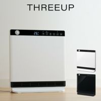 THREEUP スリーアップ 人感・室温センサー付 大風量パネルセラミック