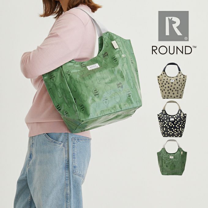 ROOTOTE EU ROUND ラウンド ラミネート H トートバッグ