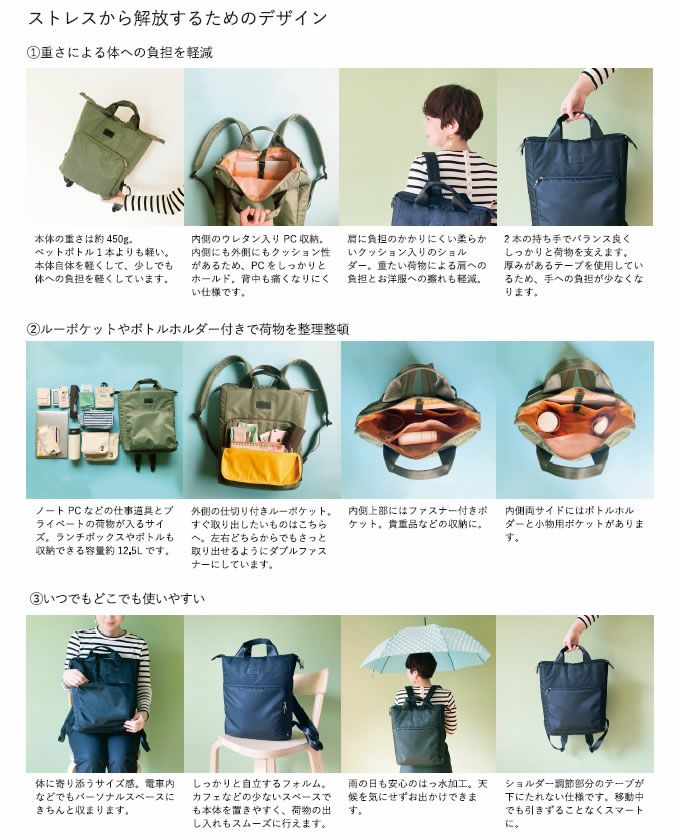 ROOTOTE SN CEOROO セオルー アイロA リュック