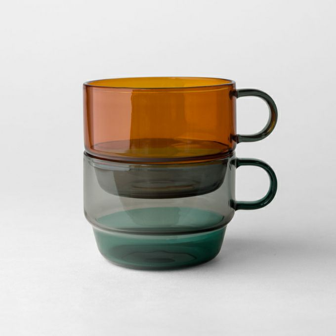 TWO TONE STACKING MUG マグ コップ