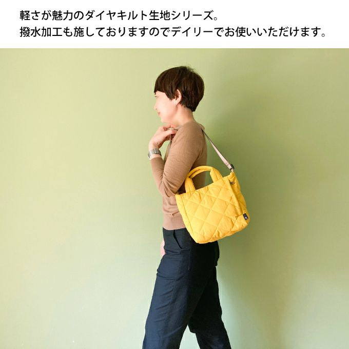 ROOTOTE SN SQUARE スクエア 2way ダイヤキルト F トートバッグ 1267