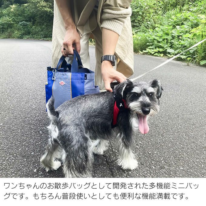 ROOTOTE SNSQUARE スクエア トートバッグ DOG.BUDDY-B はっ水加工