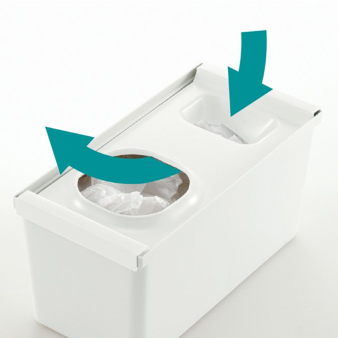 TOTONO トトノ レジ袋ホルダー 引き出し用 レジ袋収納ボックスR