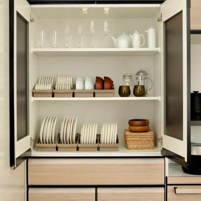 TOTONO トトノ キッチン 収納 棚置き用 ディッシュスタンド R ミニ