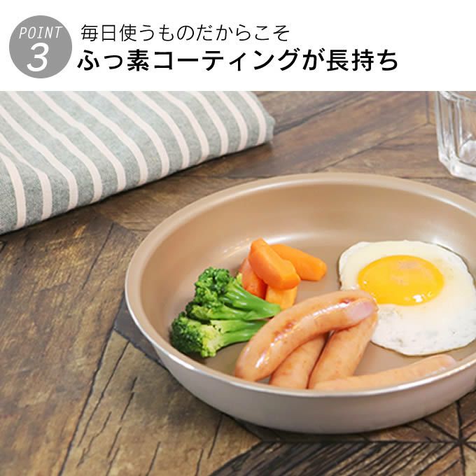 evercook 選べるエバークック 着脱式専用 ガス火専用 ポット18cm グレージュ