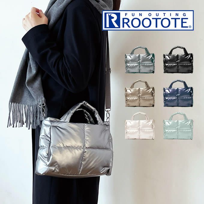 ROOTOTE FE babyroo ベビールー トートバッグ CARO-B ショルダーストラップ付き