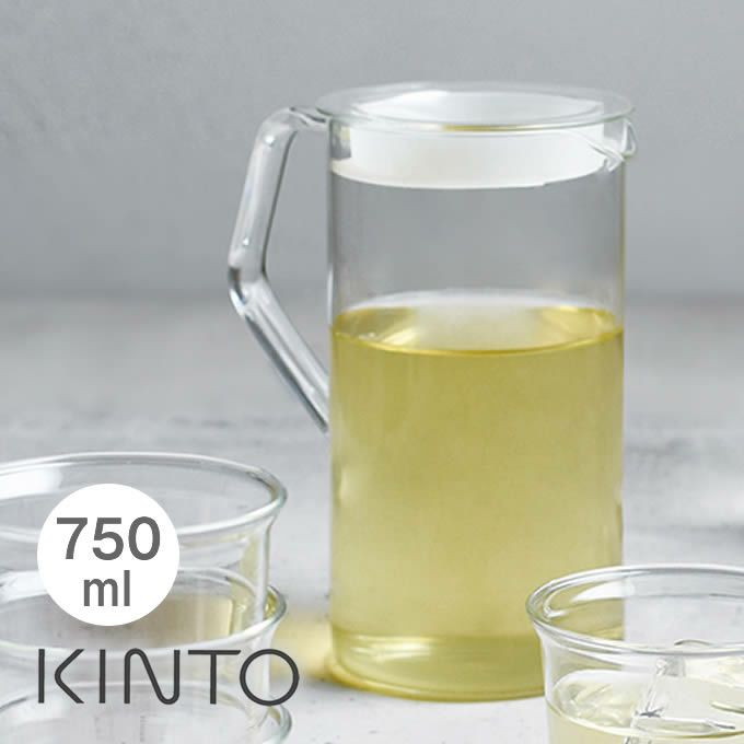 KINTO ピッチャー 冷水筒 750ml CAST ウォータージャグ 耐熱ガラス