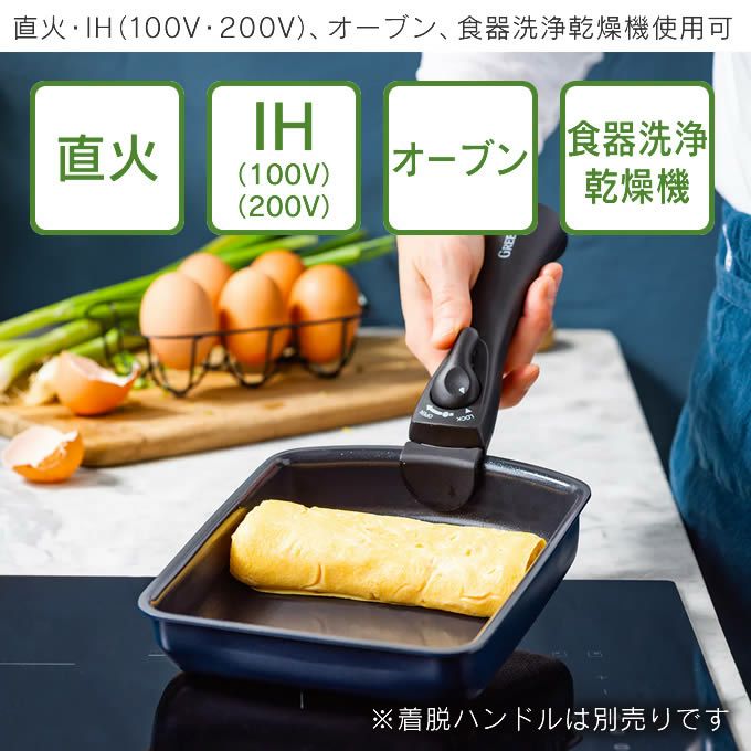 GREEN PAN クリックシェフ エッグパン