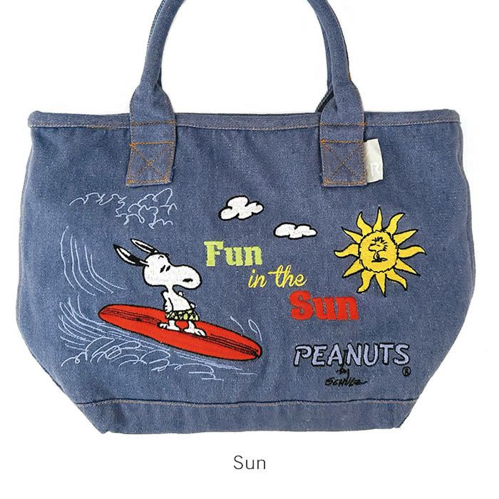 ROOTOTE IP DELI デリ 刺繍 Peanuts スヌーピー 0B