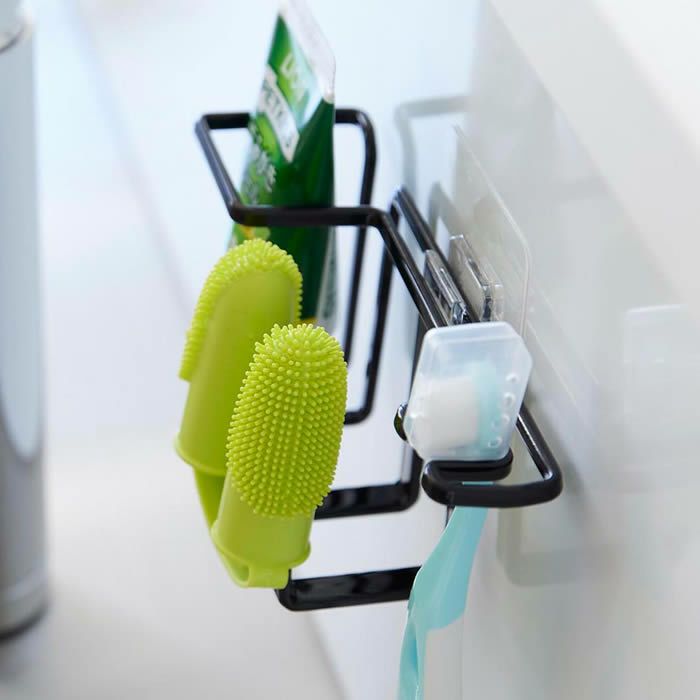 tower タワー フィルムフックペット用歯磨きセットホルダー