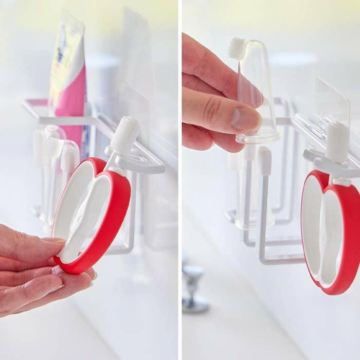 tower タワー フィルムフック用歯磨きセットホルダー