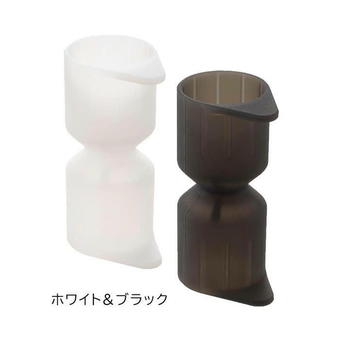 tower タワー シリコーン折るポリジュースアイスカバー 2色セット ホワイト＆ブラック
