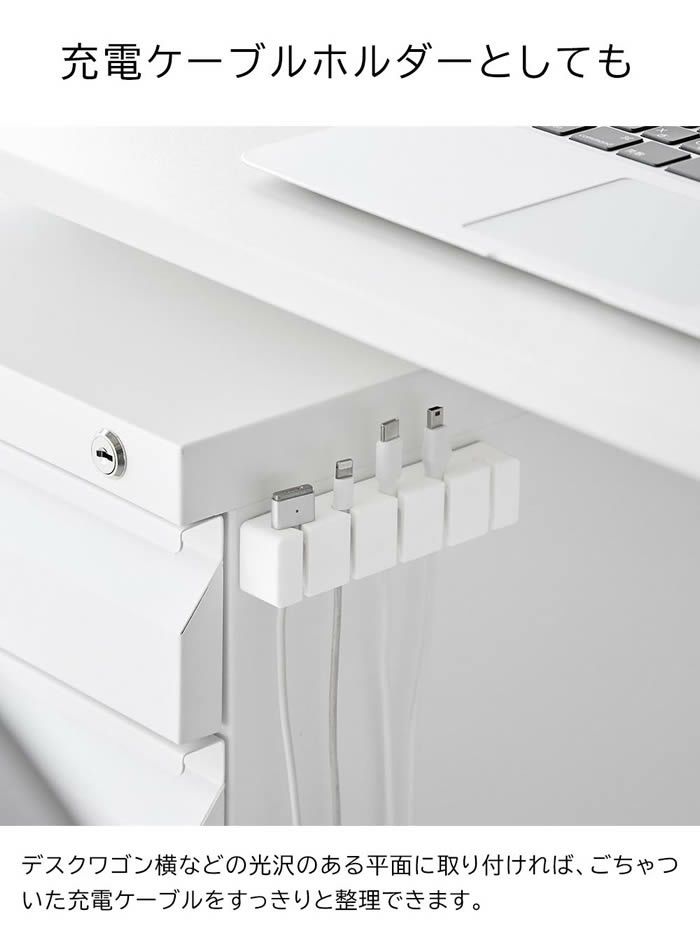 tower タワー フィルムフックシリコーン歯ブラシホルダー 5連