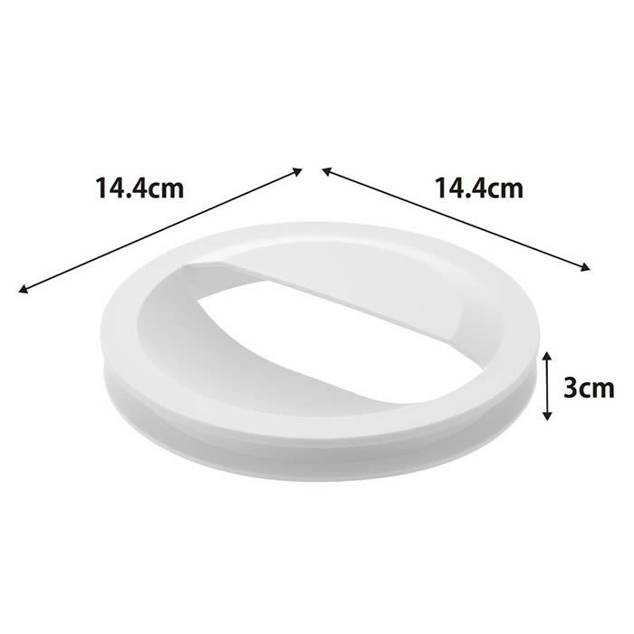 tower タワー 水切りネットホルダー付き排水口カバー