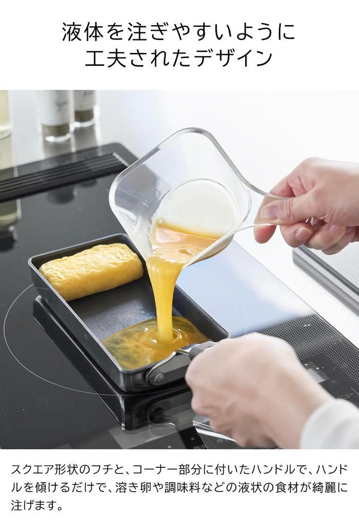 tower タワー 電子レンジ対応洗いやすいハンドル付き下ごしらえボウル S クリア