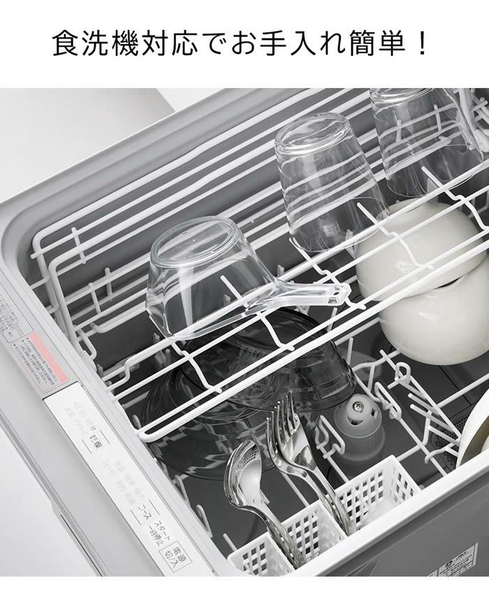 tower タワー 電子レンジ対応洗いやすいハンドル付き下ごしらえボウル S クリア