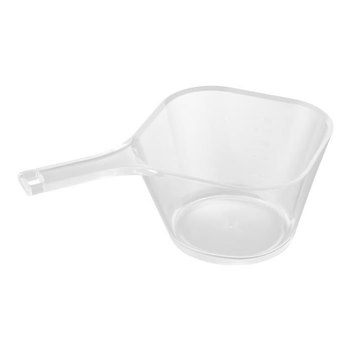 tower タワー 電子レンジ対応洗いやすいハンドル付き下ごしらえボウル L クリア