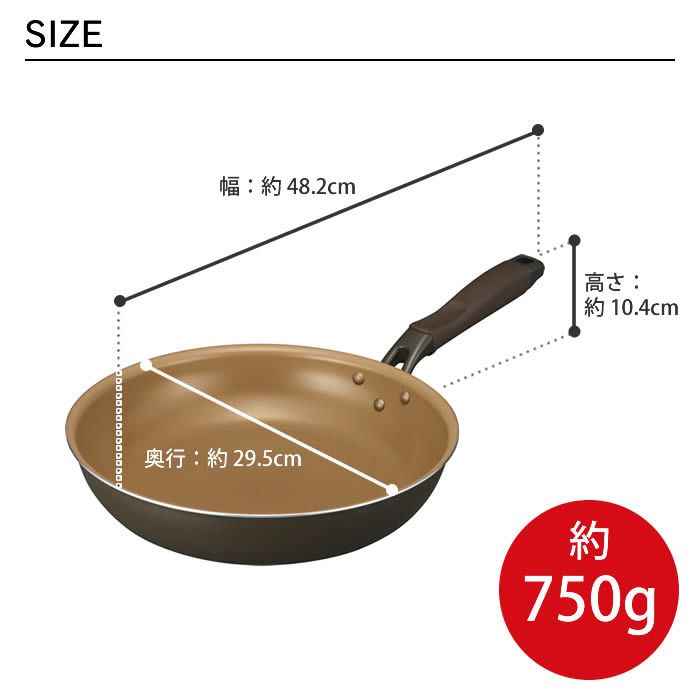 金のゴリラのひと磨き フライパン28cm