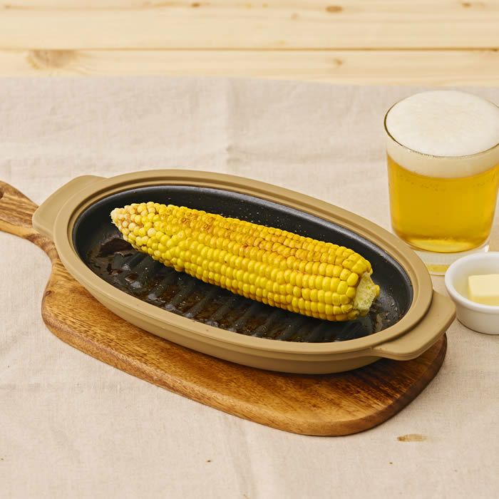 電子レンジグリル調理器具 オーバル