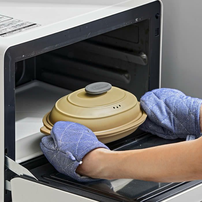 電子レンジグリル調理器具 オーバル