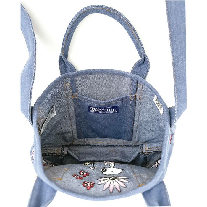 ROOTOTE IP DELI デリ 刺繍 スヌーピー Peanuts-0M