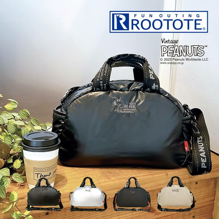 ROOTOTE IP DELI デリ Padded スヌーピー Peanuts-0S