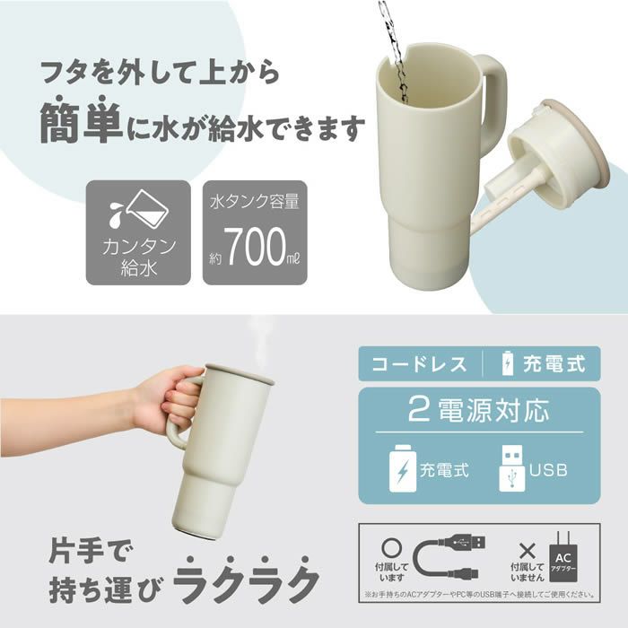 Korobaan コロバーン サーモカラー加湿器