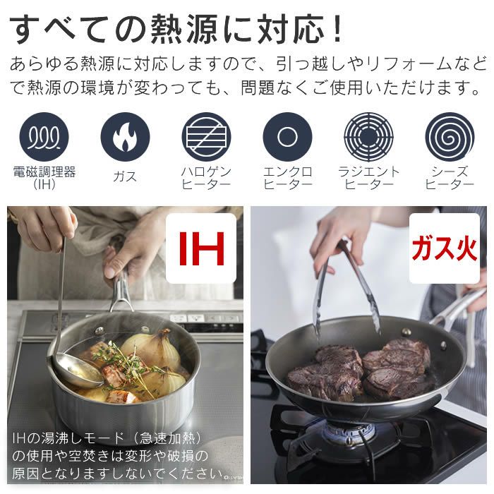 CORELLE コレール IH対応 ソースパン18cm G ふた付き