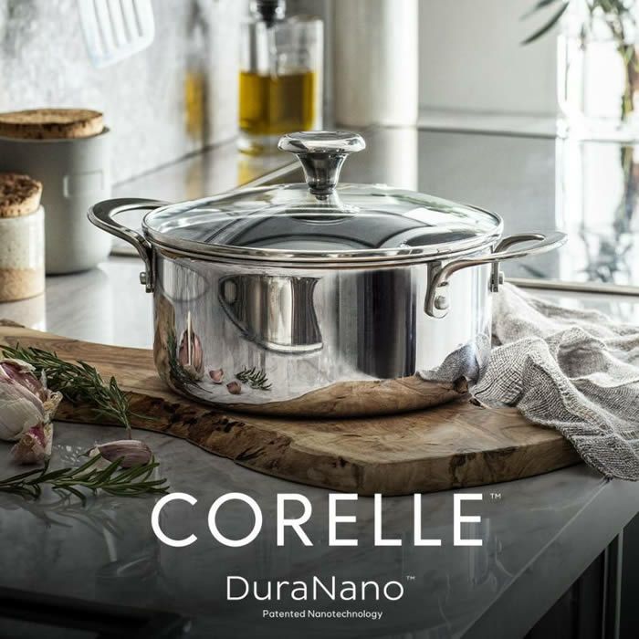 CORELLE コレール IH対応 キャセロール20cm G ふた付き