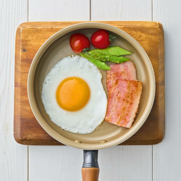 evercook IH対応 フライパン16cm レッド