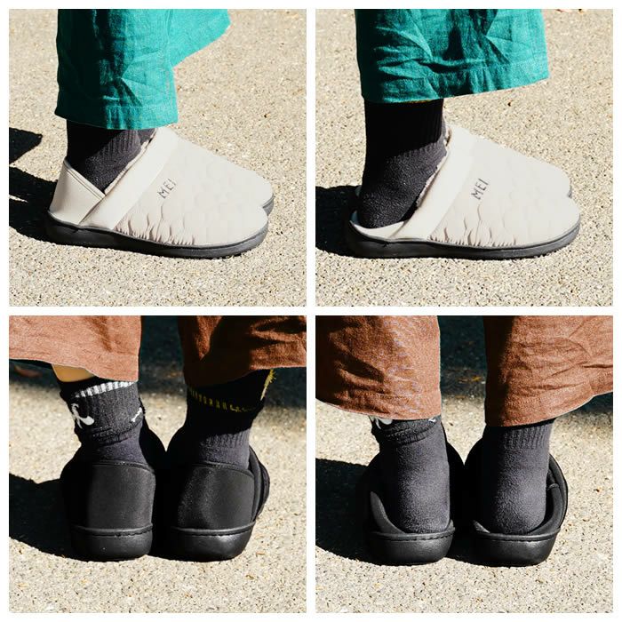 MEI メイ STANDARD MOC 踵が踏める2wayモックシューズ