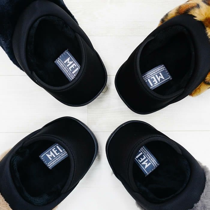 MEI メイ FUR MOC モックシューズ レディース