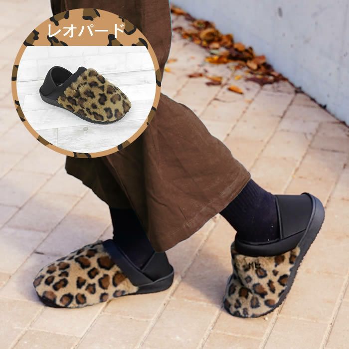 MEI メイ FUR MOC モックシューズ レディース