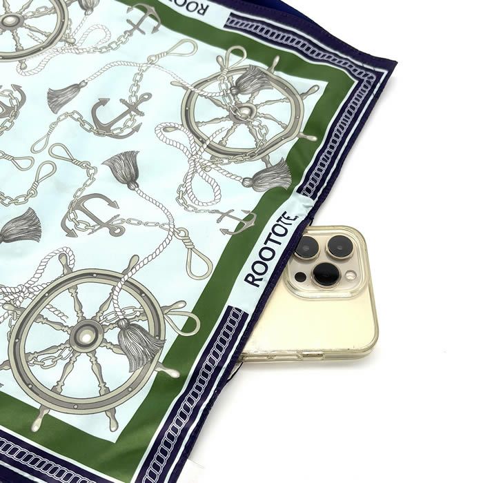 ROOTOTE LT TABLO32-A スカーフバッグ Flower-NVY