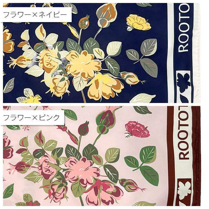 ROOTOTE LT TABLO32-A スカーフバッグ Flower-NVY