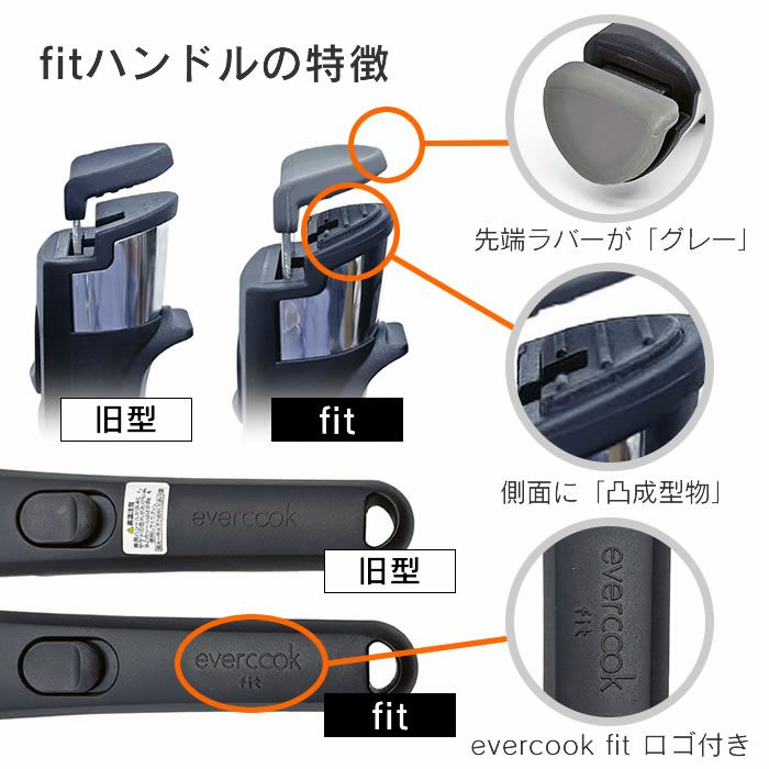 evercook エバークック fit7点セット アイボリー