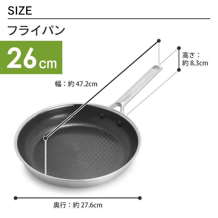GREEN PAN エーペックス フライパン 26cm
