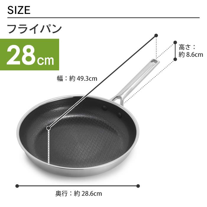 GREEN PAN エーペックス フライパン 28cm