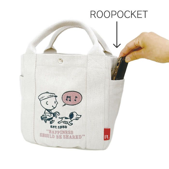 ROOTOTE IP DELI デリ Peanuts スヌーピー 0X