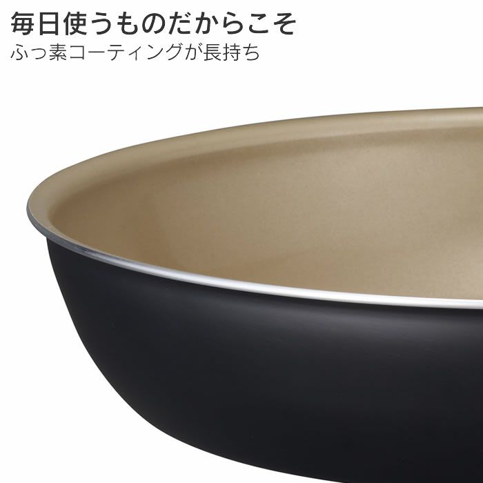 evercookfit エバークックフィット IH対応 4点セット ブラック